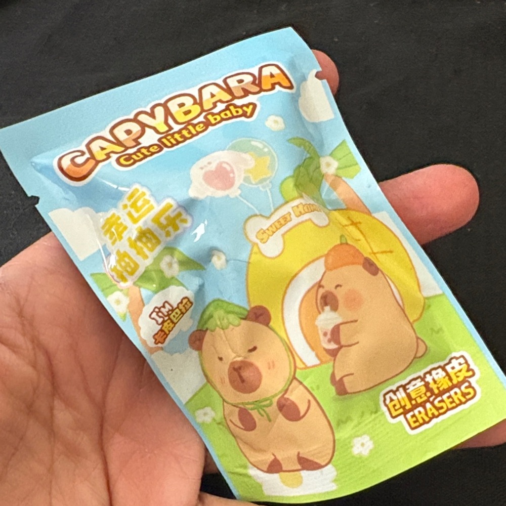 Cute Little Baby Mystery Bag Eraser - Picture 6 of 6